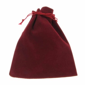 Large Burgundy Pouch