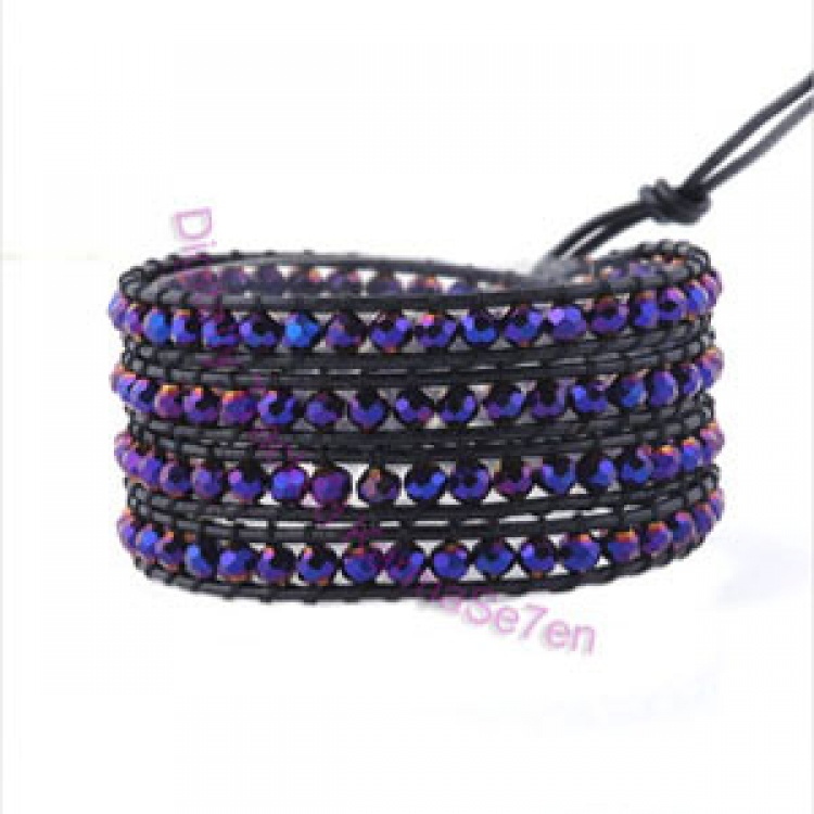 purple wrap bracelet